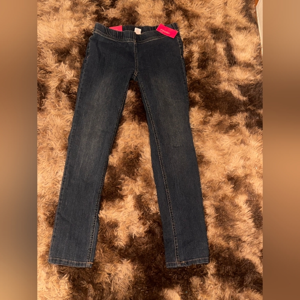 Medium blue jeggings